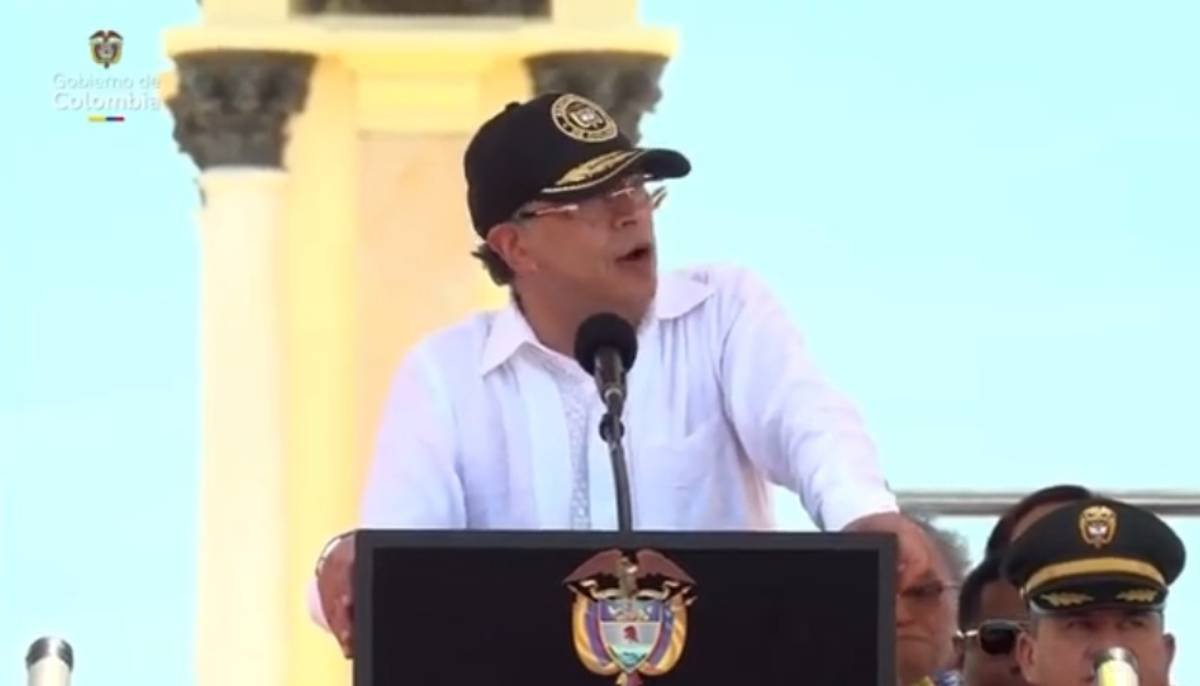Desde la histórica ciudad de Santa Marta, el presidente Gustavo Petro aprovechó el acto conmemorativo del Día de la Independencia para enviar un mensaje de reconciliación y esperanza