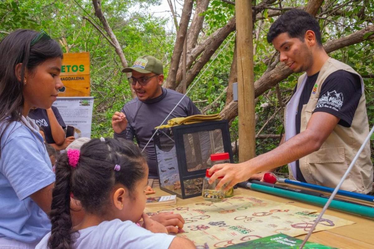 En las vacaciones los niños vivieron una experiencia llena de naturaleza, arte y aprendizaje en la Universidad del Magdalena