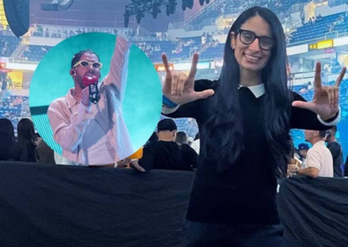 Personas sordas vibran con la música urbana, la gira de Bad Bunny en Puerto Rico incorpora intérpretes de lengua de señas