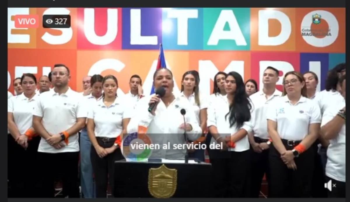 Rueda de prensa desde la Gobernacion Del Magdalena En Vivo