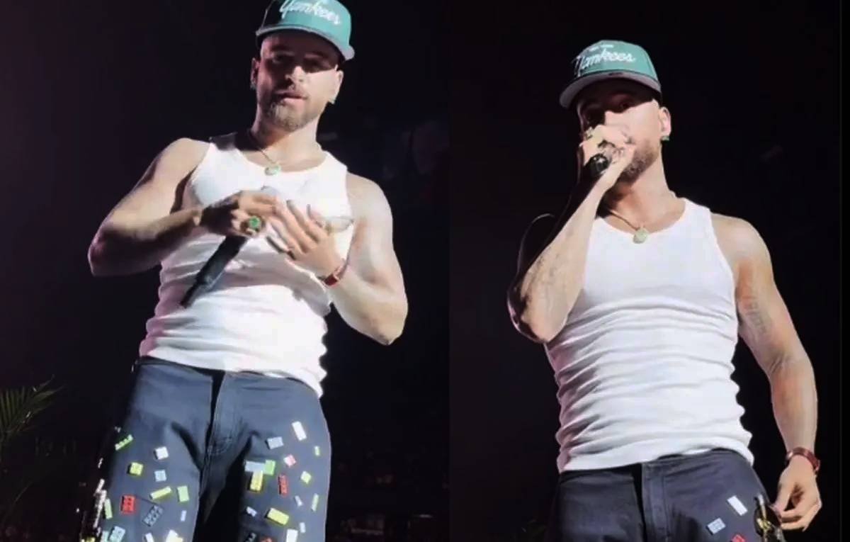 El cantante y compositor colombiano Maluma, interrumpe concierto y regaña a una espectadora que había asistido con su hijo pequeño al concierto