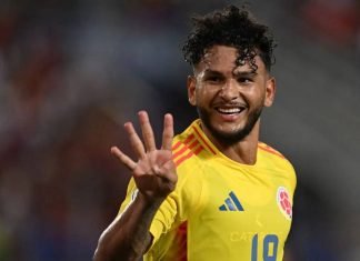 La Selección Colombia le ganó 6-3 a Venezuela, con 4 goles del samario Luis Suárez