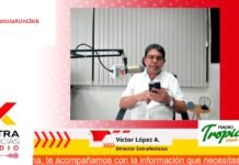 LAS MAÑANAS INFORMATIVAS CON VÍCTOR LÓPEZ POR RADIO TROPICAL 1040 A.M