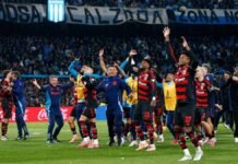 Racing armó la fiesta y el Flamengo se comió el pudín