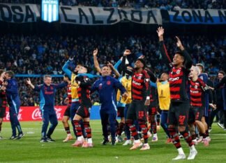Racing armó la fiesta y el Flamengo se comió el pudín