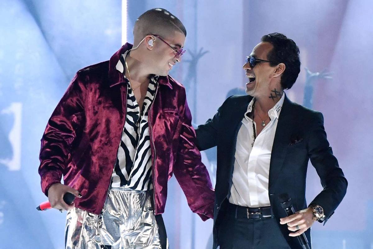 El cantante latino Marc Anthony compartió su apoyo público a Bad Bunny por su presentación en el Super Bowl LX