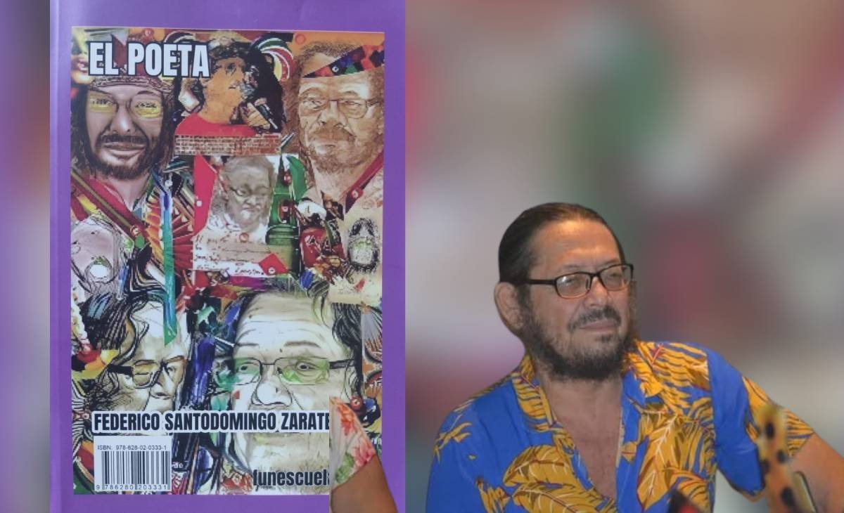 El poeta colombiano Federico Santodomingo regresó al panorama literario, ‘Estereotipografía’ y ‘El Poeta’