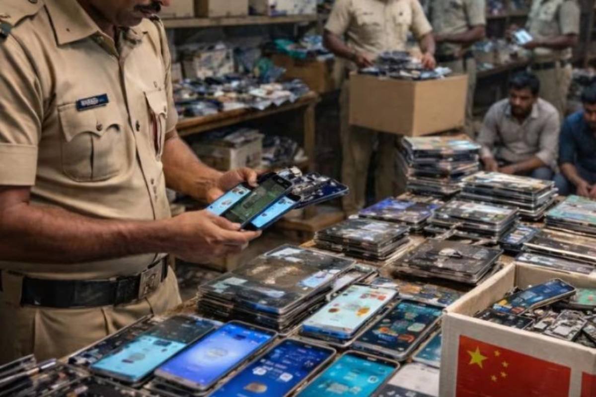 Un operativo policial en Nueva Delhi dejó al descubierto una fábrica clandestina  de teléfonos Samsung Galaxy falsificados
