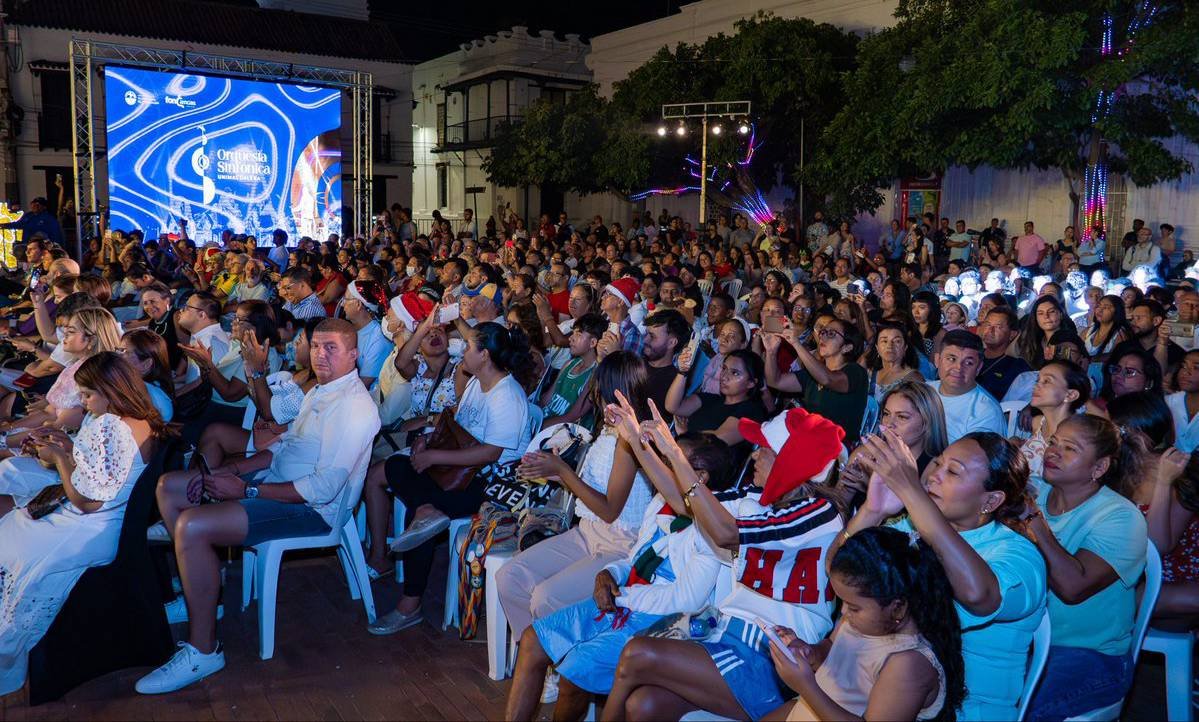 ‘Fiestas y brisas de diciembre: 500 años de sonoridades’ un espectáculo que celebró la unión familiar y la identidad del Caribe colombiano