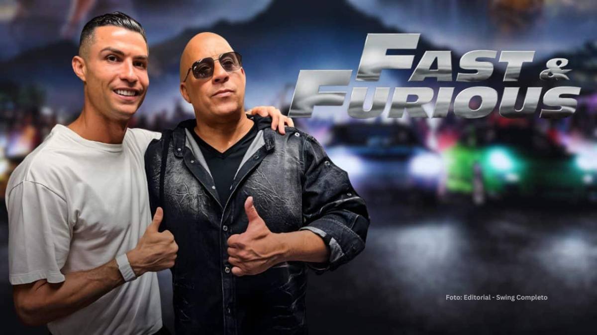 Cristiano Ronaldo estará con Vin Diesel y The Rock  en ‘Fast X: Parte 2′