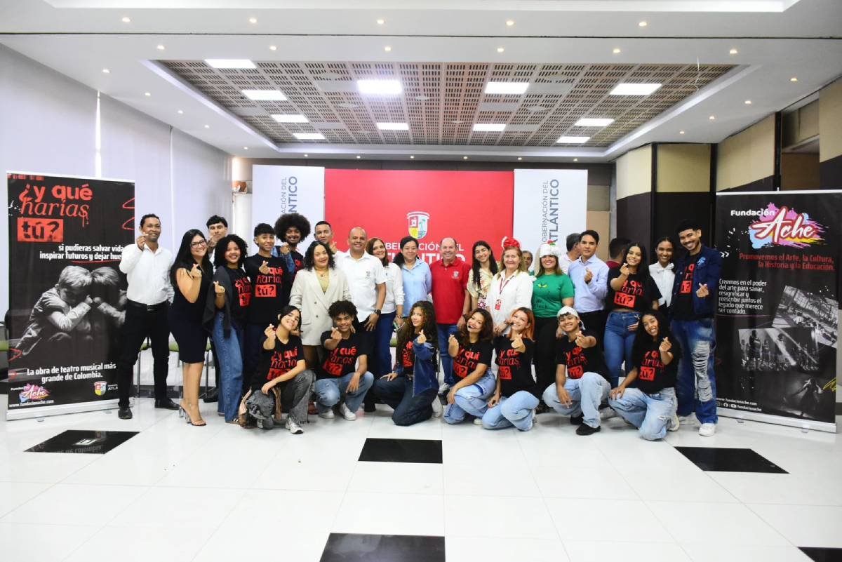 La Gobernación del Atlántico y la Fundación  ACHE extendieron invitación  a presenciar espectáculo teatral, musical y dancístico el próximo 12 de diciembre