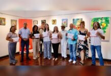 30 gestores culturales del Atlántico se transforman en artistas plásticos a través de taller creativo