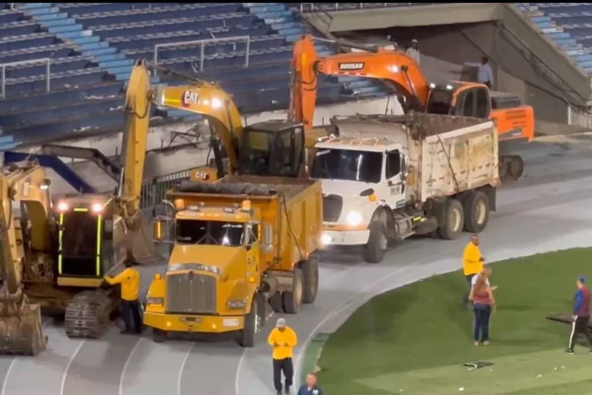 Se dan inicio a las obras de remodelación y ampliación del Estadio Metropolitano