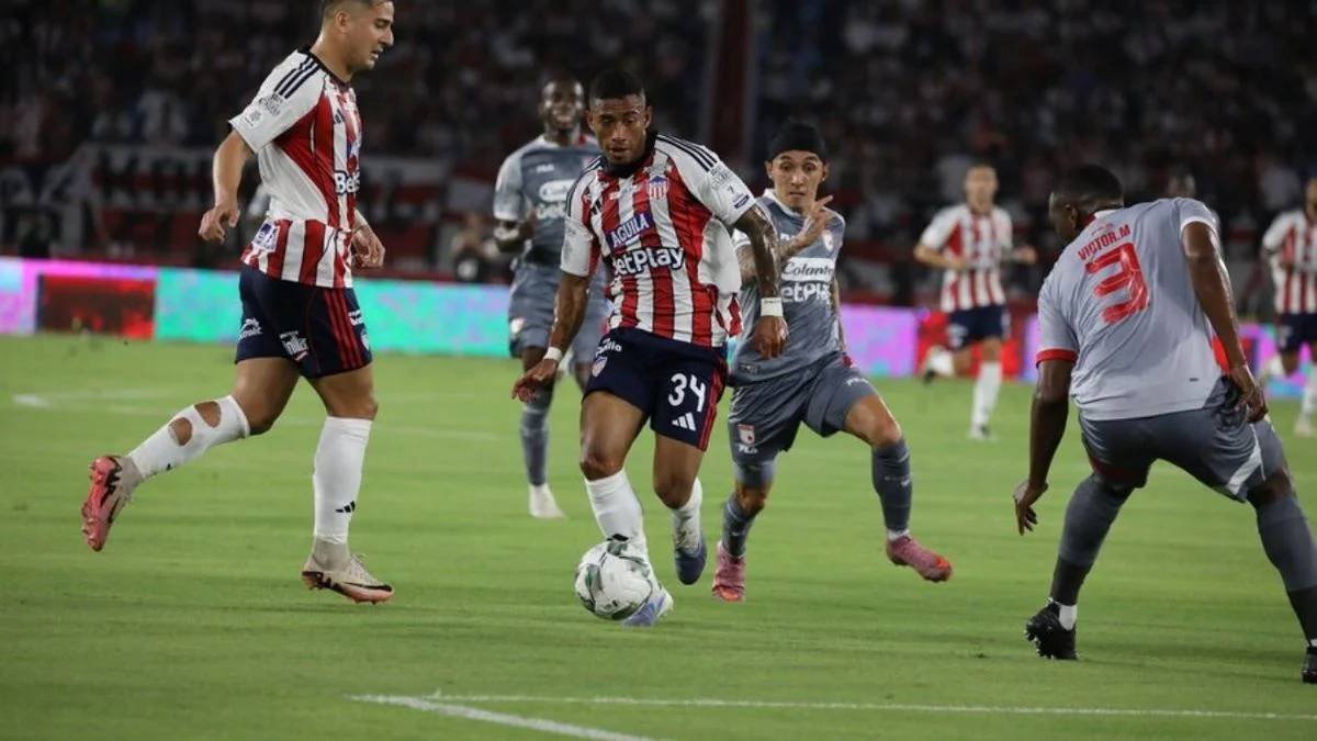 Junior, hay que decirlo, fue un desastre en su fútbol ante Santa Fe