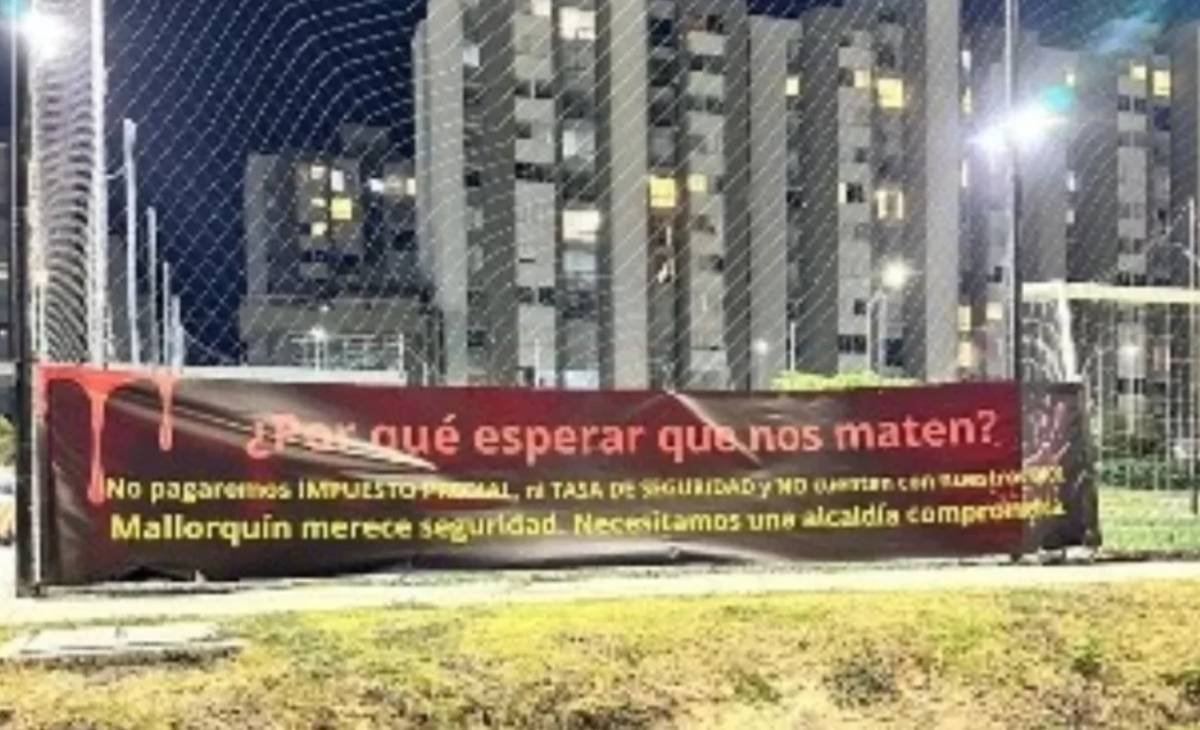 Residentes de Ciudad Mallorquín denuncian ola de robos y ocupación irregular del espacio público