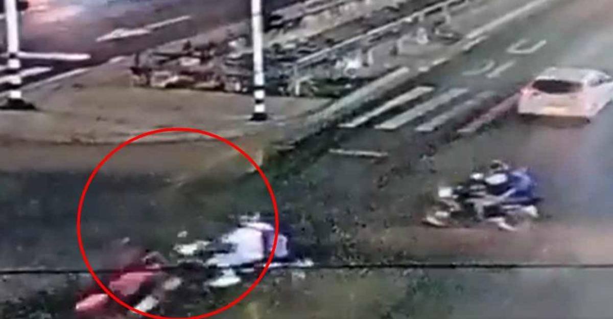 Fatal choque entre motocicletas en la avenida Murillo deja un muerto en Barranquilla