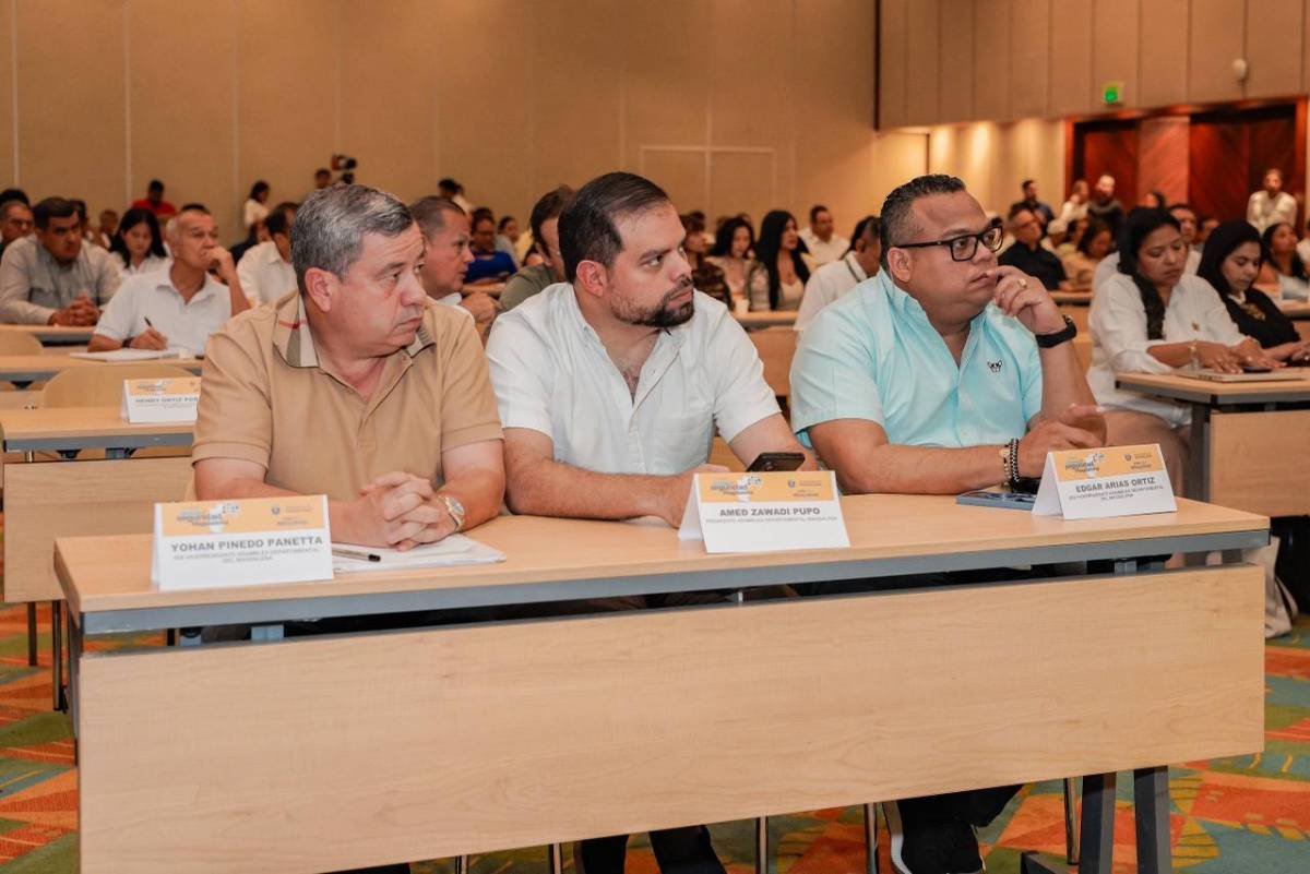 Asamblea del Magdalena respalda acciones para fortalecer la seguridad en Cumbre Global de Seguridad