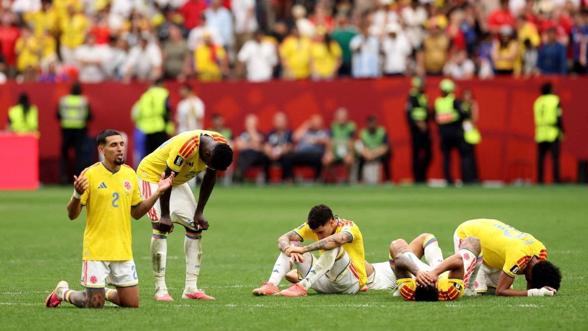 La selección Colombia no es más de ahí, debe de darse por bien servida
